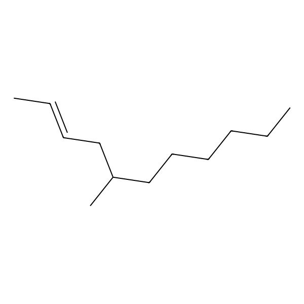 2D Structure of 5-Methyl-2-undecene