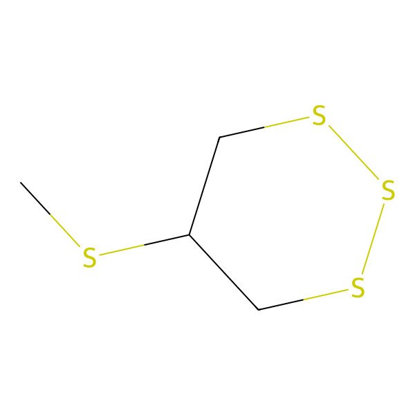 2D Structure of 5-Methylthio-1,2,3-trithiane
