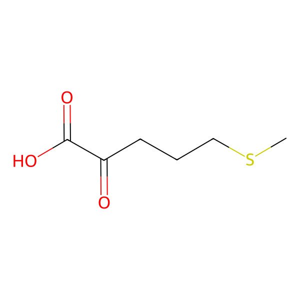 2D Structure of 5-Methylthio-2-oxopentanoic acid