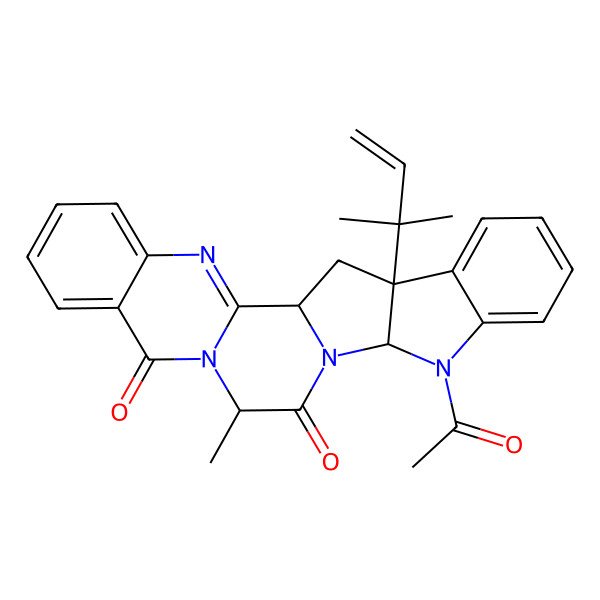 2D Structure of 5-N-Acetylardeemin