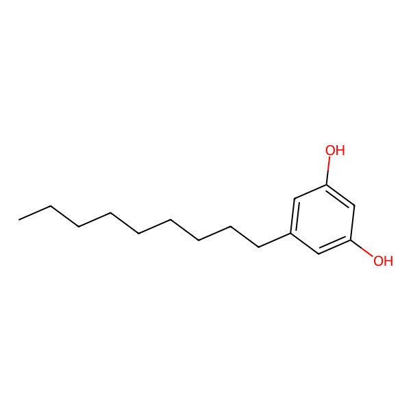 2D Structure of 5-Nonylresorcinol
