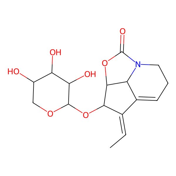 2D Structure of 5-O-beta-D-Xylopyranosylstreptazolin
