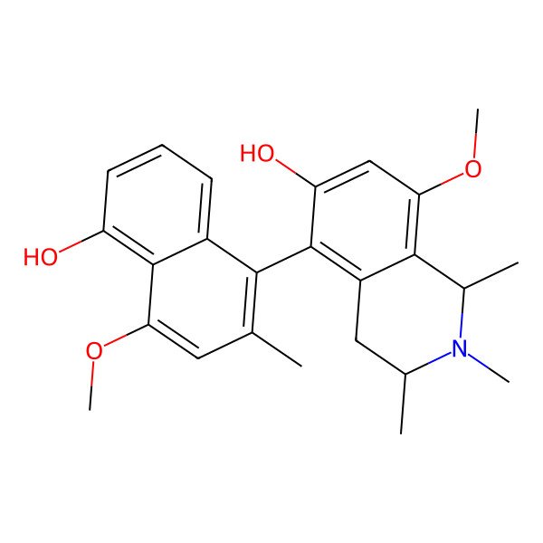 2D Structure of 5'-O-Desmethylancistrocline
