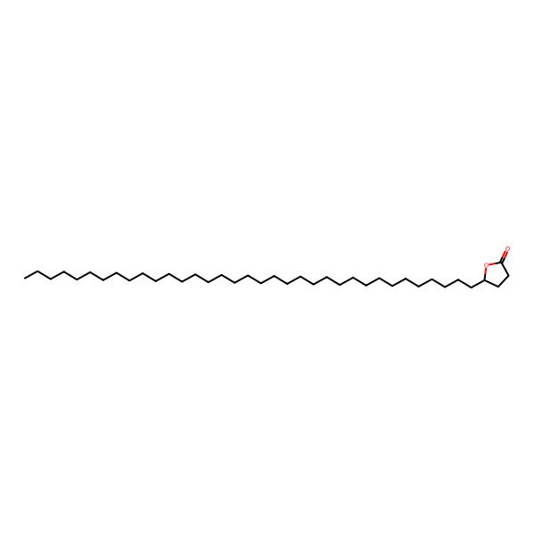 2D Structure of 5-Pentatriacontyloxolan-2-one