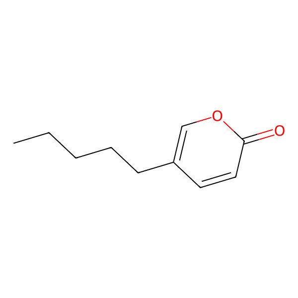 2D Structure of 5-Pentyl-2H-pyran-2-one