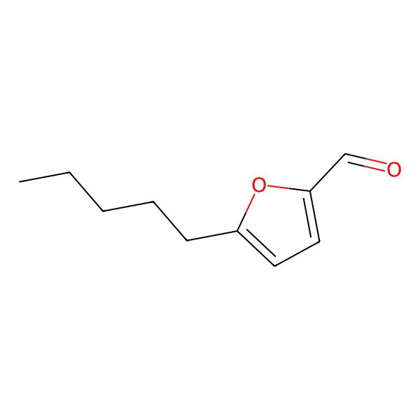 2D Structure of 5-Pentylfuran-2-carbaldehyde