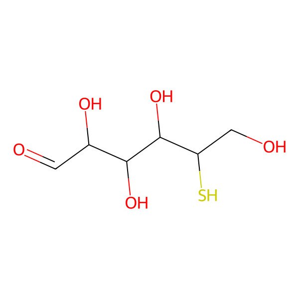 2D Structure of 5-Thio-d-mannose