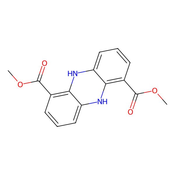2D Structure of 5,10-Dihydrophencomycin methyl ester