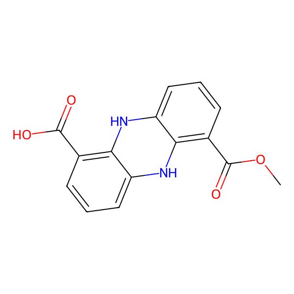 2D Structure of 5,10-Dihydrophencomycin