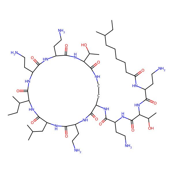 2D Structure of Polymyxin Ile-E8