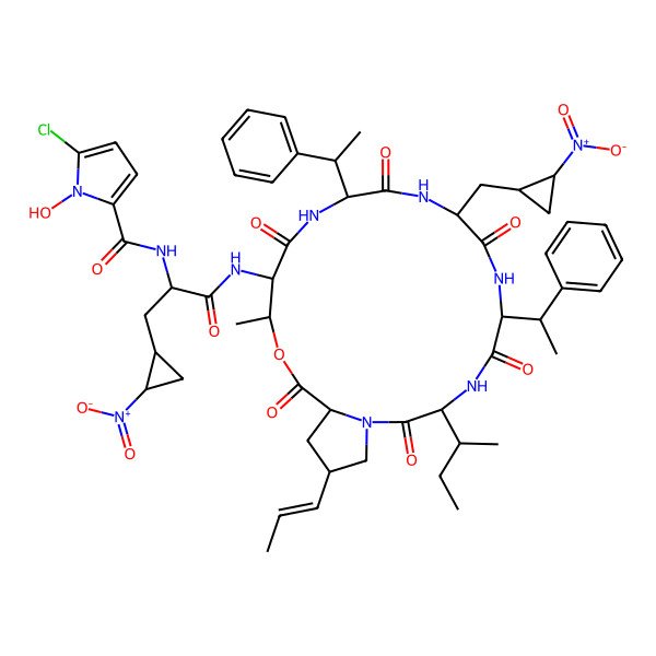 2D Structure of Takaokamycin