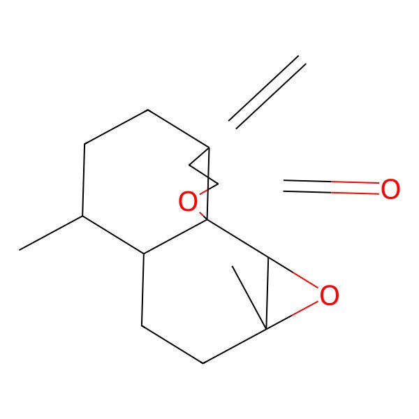 2D Structure of (1R,5S,8R,9S,12S,14S)-8,12-dimethyl-4-methylidene-2,13-dioxatetracyclo[7.5.0.01,5.012,14]tetradecan-3-one