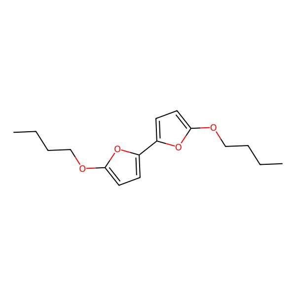 2D Structure of 5,5'-Dibutoxy-2,2'-bifuran
