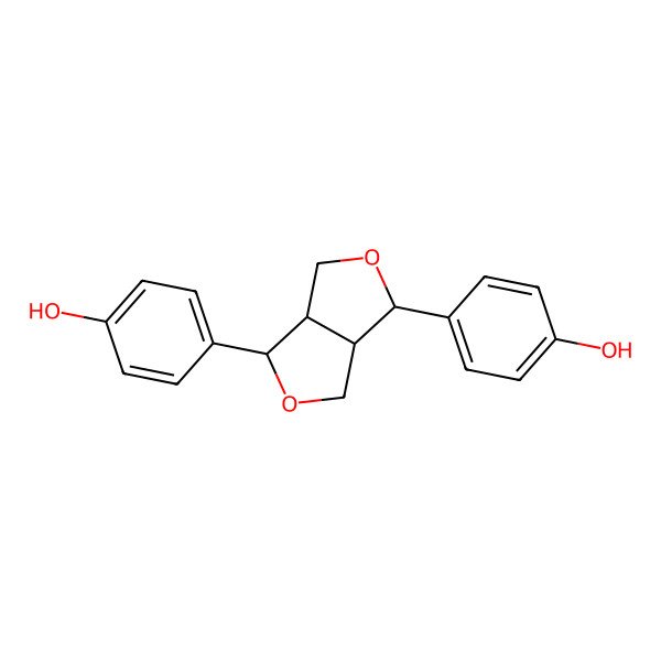 2D Structure of 5',5''-Didemethoxypinoresinol