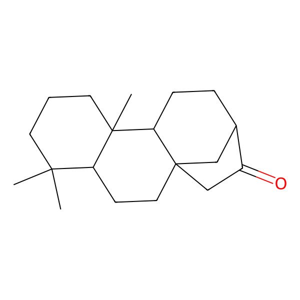 2D Structure of 5,5,9-Trimethyltetracyclo[11.2.1.01,10.04,9]hexadecan-14-one