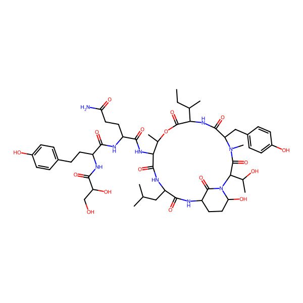 2D Structure of Oscillapeptin G