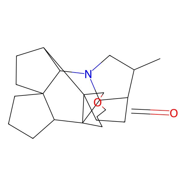 2D Structure of (1R,7R,10R,11S,14R,15S,18R,22R,23S)-11-methyl-5-oxa-13-azaheptacyclo[11.9.1.01,7.07,15.010,23.014,18.018,22]tricosan-4-one