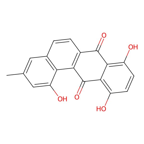 2D Structure of 5,6-Anhydrolandomycinone