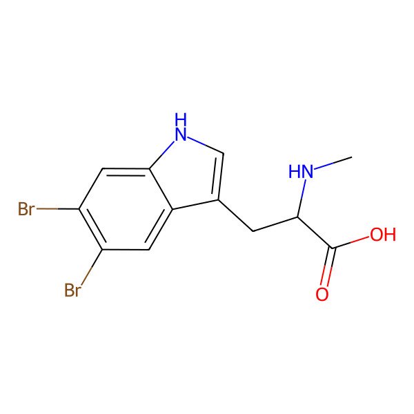 2D Structure of 5,6-Dibromoabrine