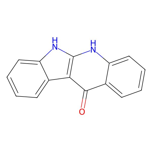2D Structure of 5,6-Dihydro-11H-quinindolin-11-one