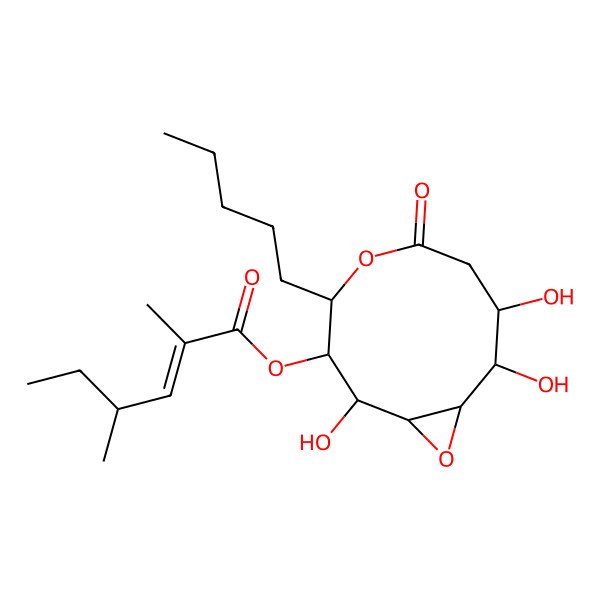 2D Structure of 5,6-Epoxy-phomol