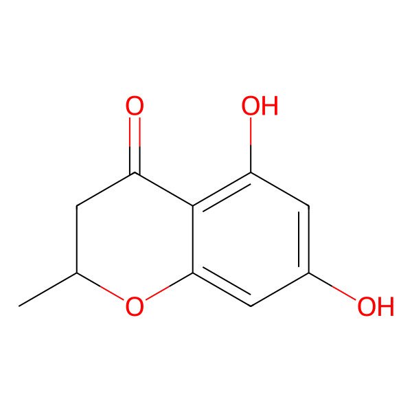 2D Structure of 5,7-Dihydroxy-2-methyl-2,3-dihydrochromen-4-one