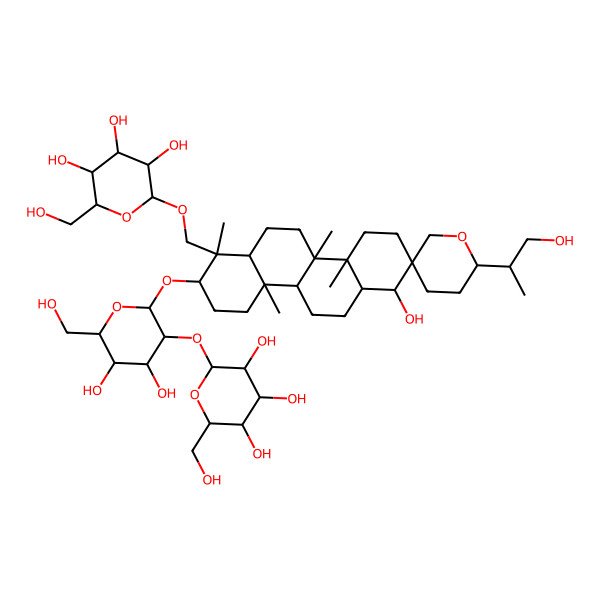 2D Structure of Hosenkoside A [M+H]+
