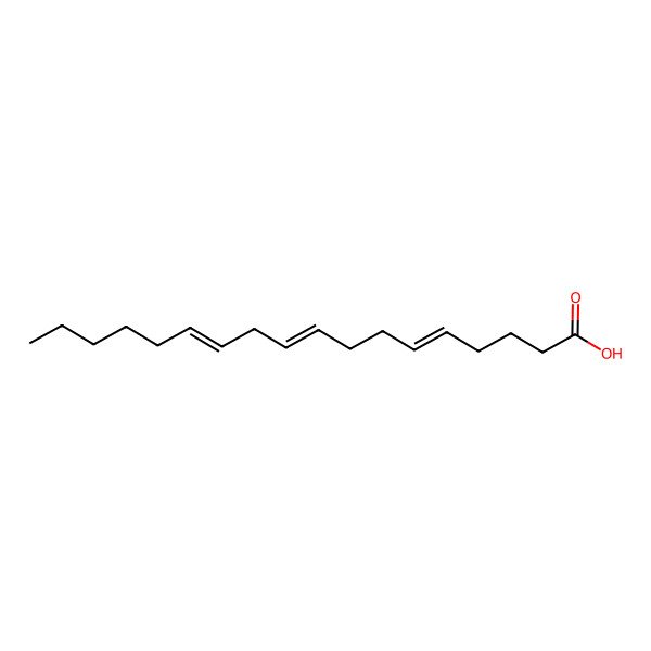 2D Structure of 5,9,12-Octadecatrienoicacid