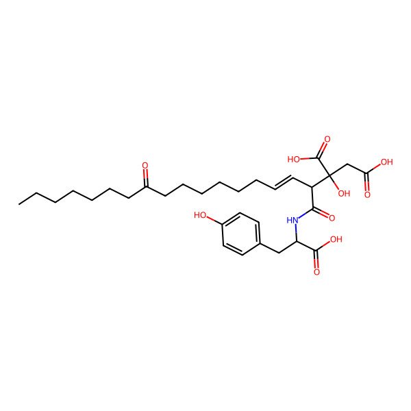 2D Structure of Viridiofungin A