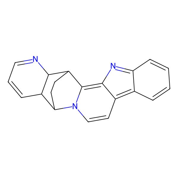 2D Structure of (1R,15S,16S,21S)-4,14,20-triazahexacyclo[13.6.2.02,14.03,11.05,10.016,21]tricosa-2,4,6,8,10,12,17,19-octaene