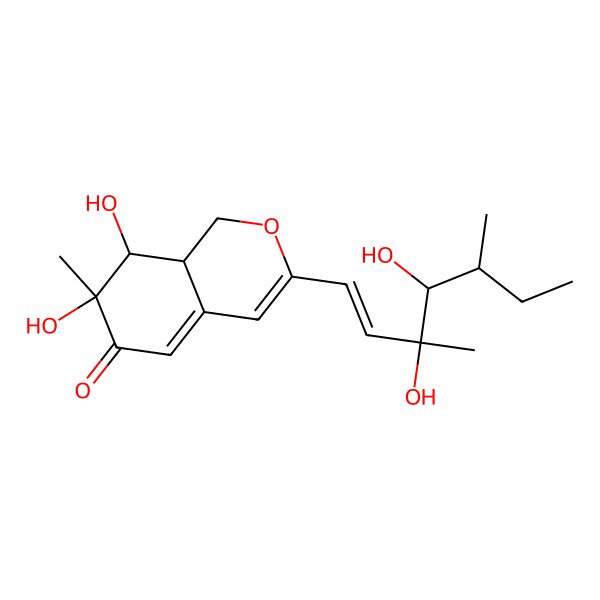 2D Structure of Penicilazaphilone B