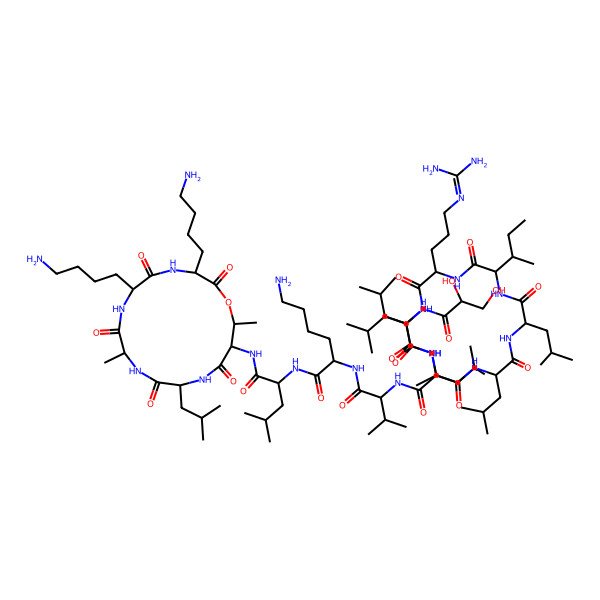 2D Structure of Unk-DL-Leu-DL-Ala-DL-Leu-DL-Leu-DL-xiIle-DL-Arg-DL-Leu-DL-Leu-DL-Val-DL-Lys-DL-Leu-DL-xiThr(1)-DL-Leu-DL-Ala-DL-Lys-DL-Lys-(1)