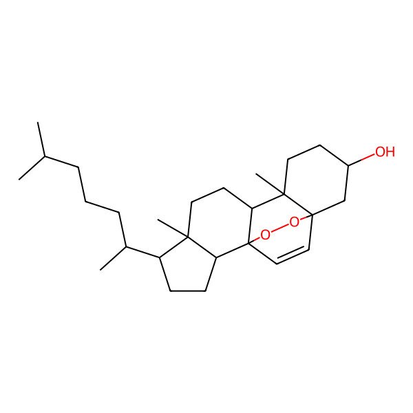 2D Structure of 5alpha,8alpha-Epidioxycholest-6-en-3beta-ol