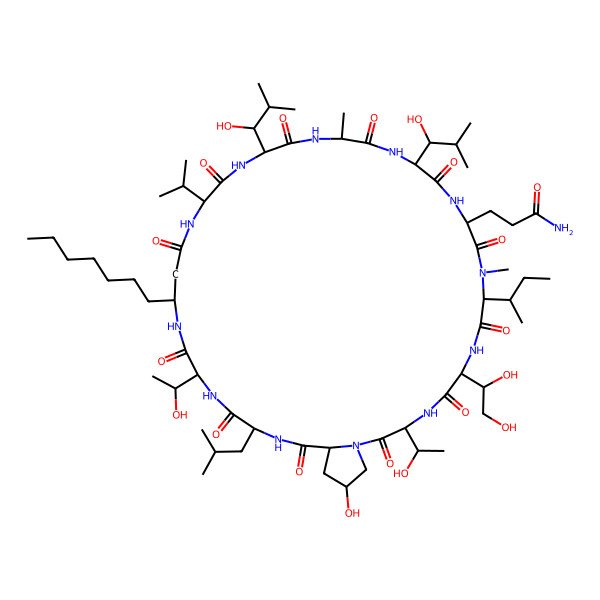 2D Structure of Lobocyclamide B
