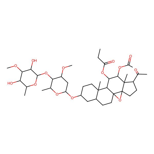 2D Structure of Marsdenoside E