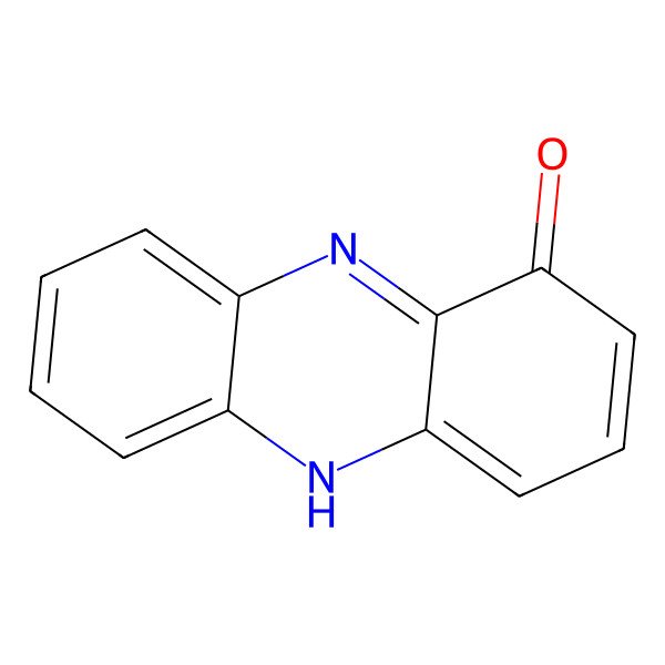 2D Structure of 5H-phenazin-1-one