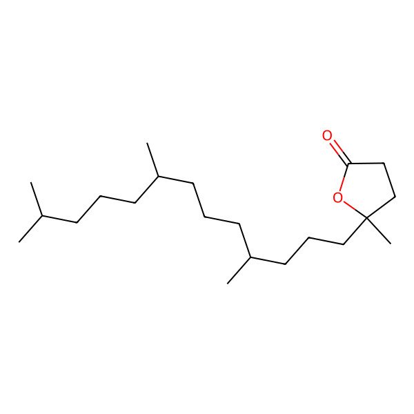 2D Structure of (5R)-Dihydro-5-methyl-5-[(4R,8R)-4,8,12-trimethyltridecyl]-2(3H)-furanone