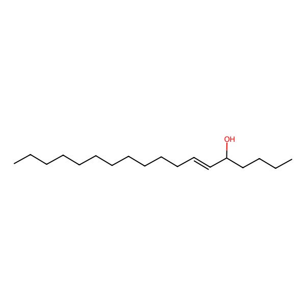 2D Structure of (5R)-octadec-6-en-5-ol