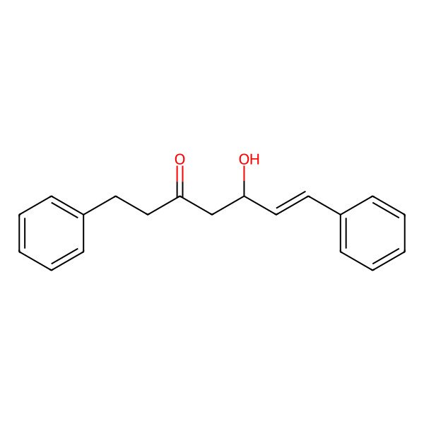 2D Structure of 5-Hydroxy-1,7-diphenyl-6-hepten-3-one 2D Structure of 5-Hydroxy-1,7-diphenyl-6-hepten-3-one