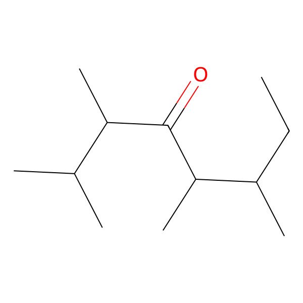 2D Structure of (5R,6R)-2,3,5,6-tetramethyloctan-4-one