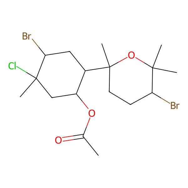 2D Structure of (5S)-5-Acetoxydeoxycaespitol