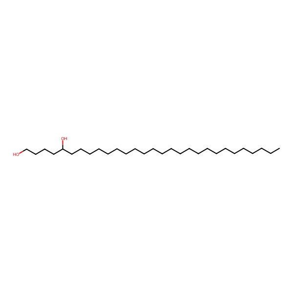 2D Structure of (5S)-nonacosane-1,5-diol
