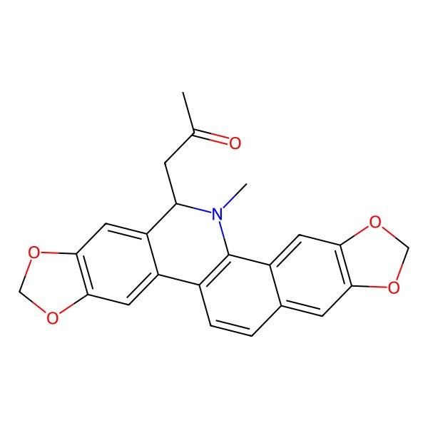 2D Structure of 6-Acetonyldihydroavicine