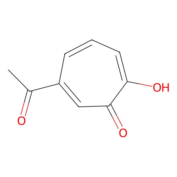 2D Structure of 4-Acetyltropolone