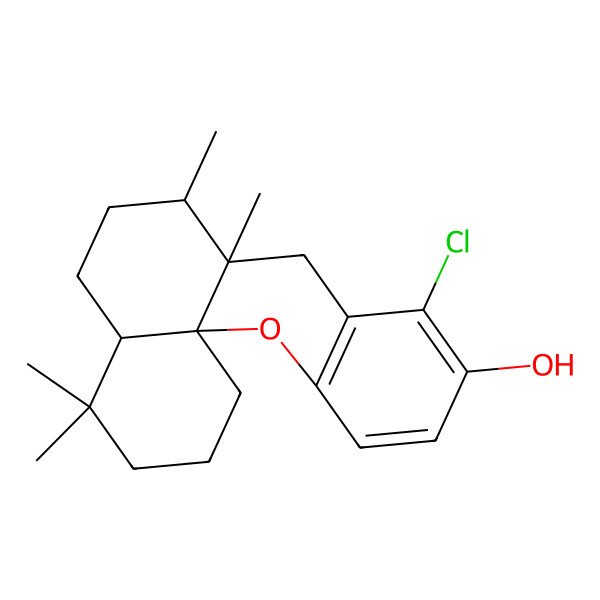 2D Structure of 6'-Chloroaureol