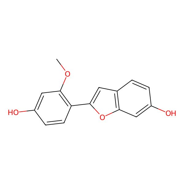 2D Structure of 6-Demethylvignafuran