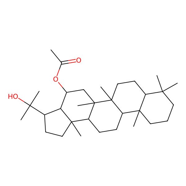 2D Structure of 6-Deoxy-16beta-O-acetyl-leucotylin