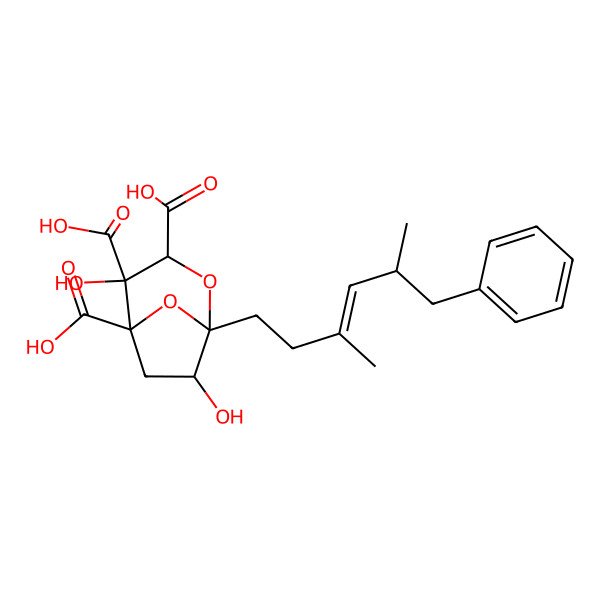 2D Structure of 6-deoxy-squalestatin H5