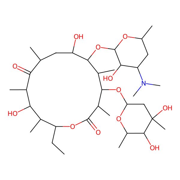 2D Structure of 6-desmethyl erythromycin D