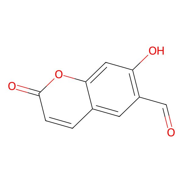 2D Structure of 6-Formylumbelliferone 2D Structure of 6-Formylumbelliferone